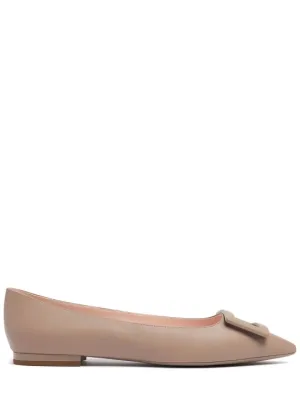 Roger Vivier   10mm Gommettine leather ballerinas 