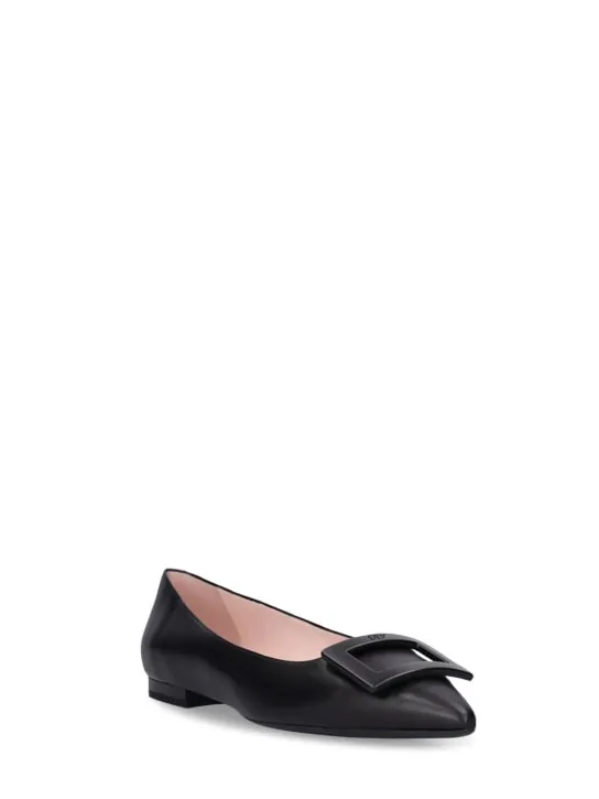 Roger Vivier   10mm Gommettine leather ballerinas 