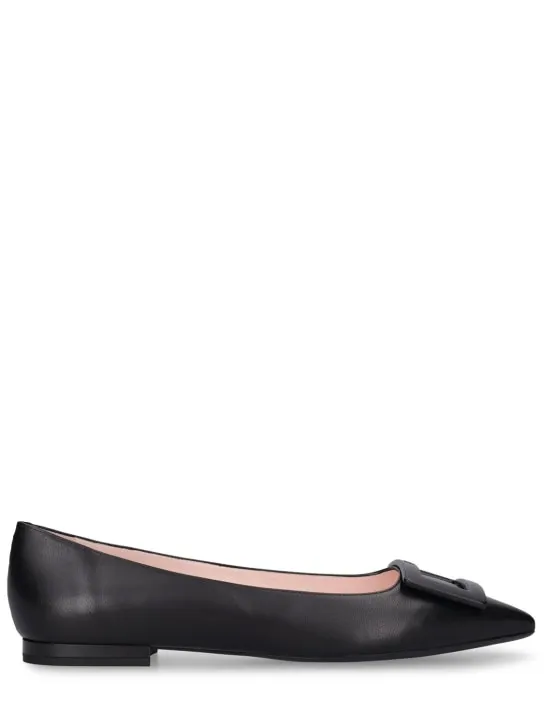 Roger Vivier   10mm Gommettine leather ballerinas 