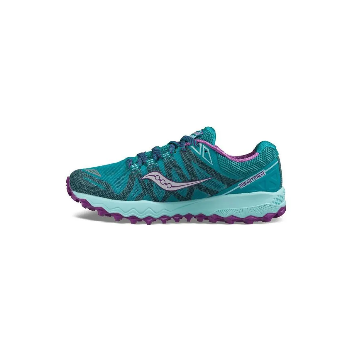 Saucony Peregrine 7 Turquoise Shoes Woman AW17