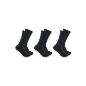 SC9913M&#x20;Work&#x20;Socks&#x20;Force&#x20;Crew&#x20;Logo&#x20;3-pack&#x20;-&#x20;Carhartt