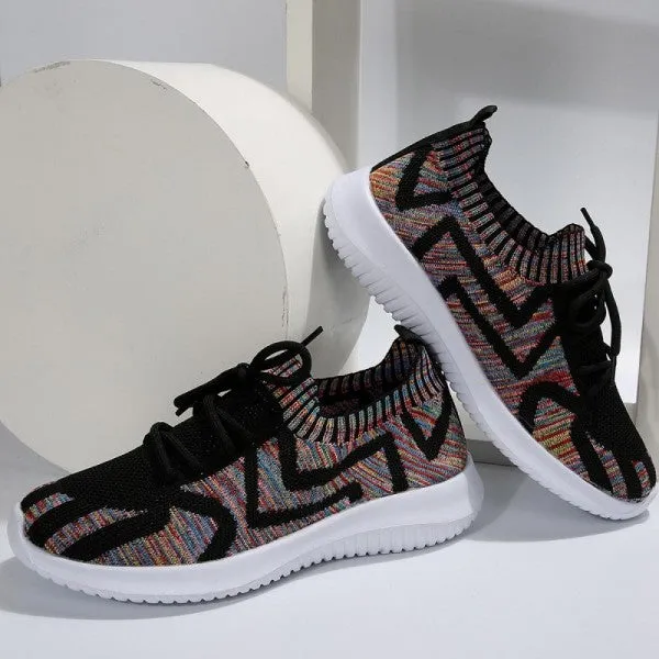 sealbeer - Black Casual Sportswear Daily Patchwork Frenulum Round Comfortable Out Door Shoes