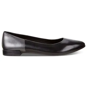 Shape Pointy Full Grain Leather Women's Ballerina Flats