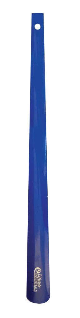 Shoe Horn Metal Blue 23" - 1 each