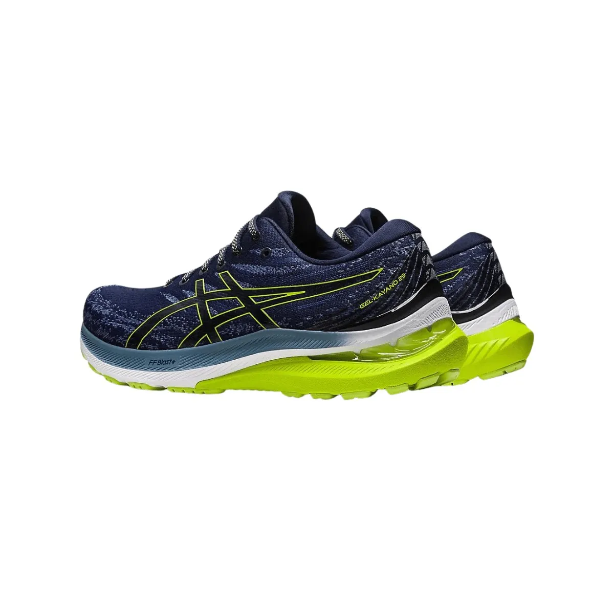 Shoes Asics Gel Kayano 29 Blue Lime Green