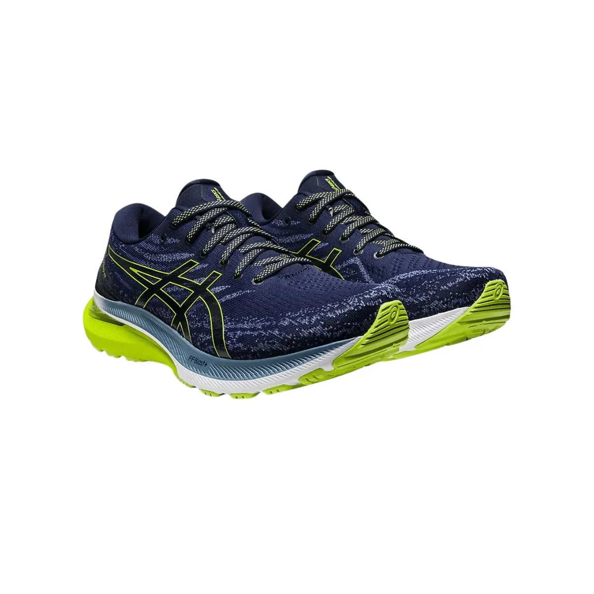 Shoes Asics Gel Kayano 29 Blue Lime Green