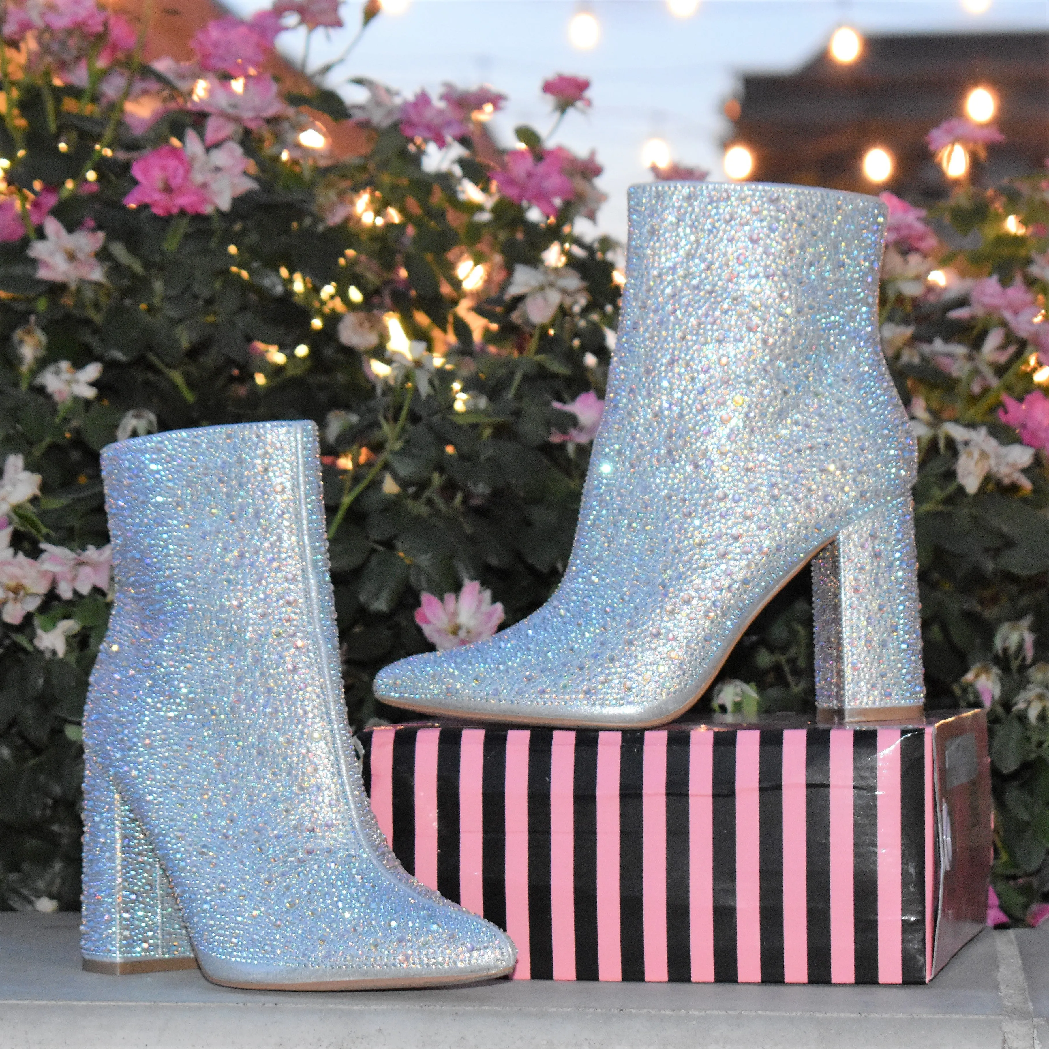 Show Stopper Sparkle Booties*