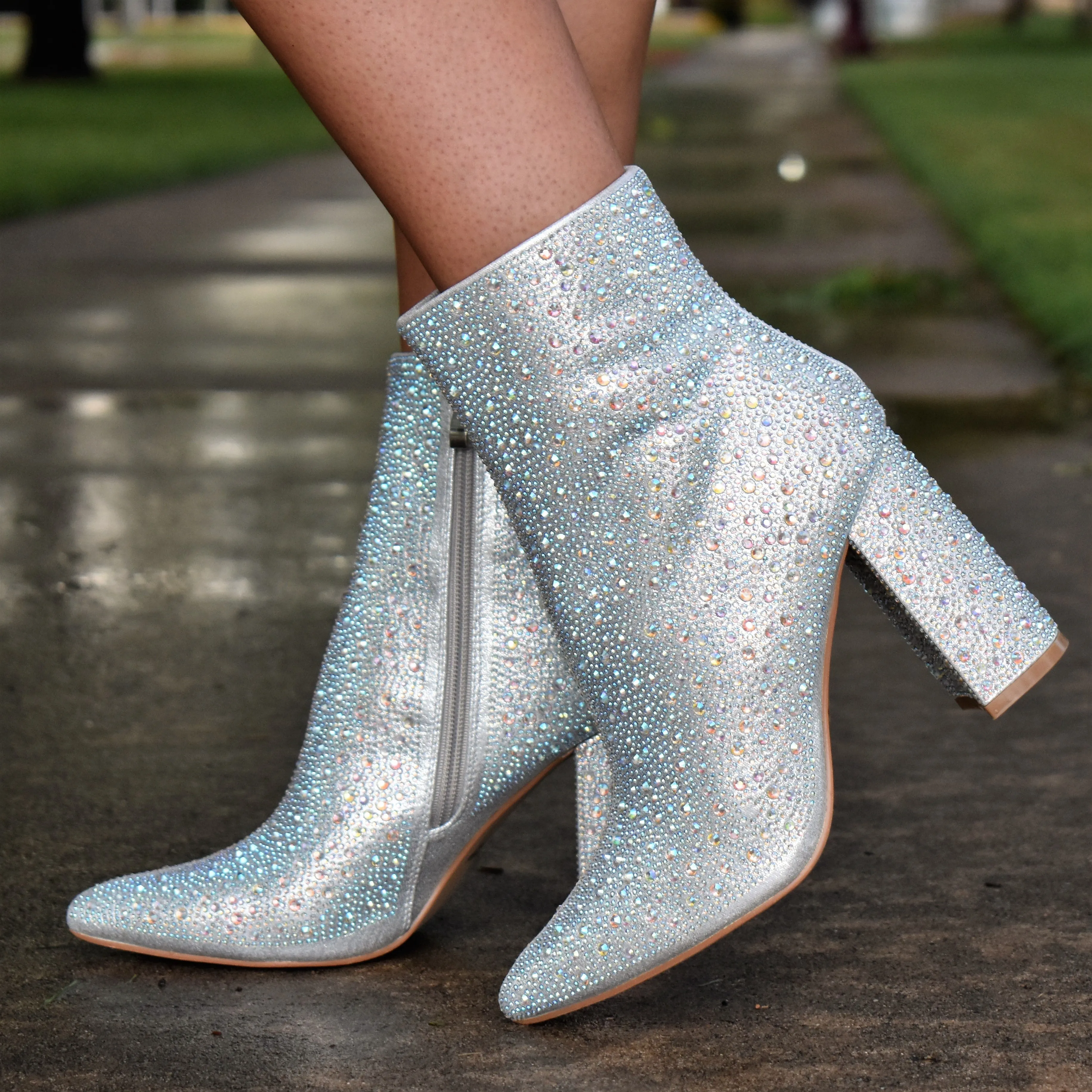 Show Stopper Sparkle Booties*