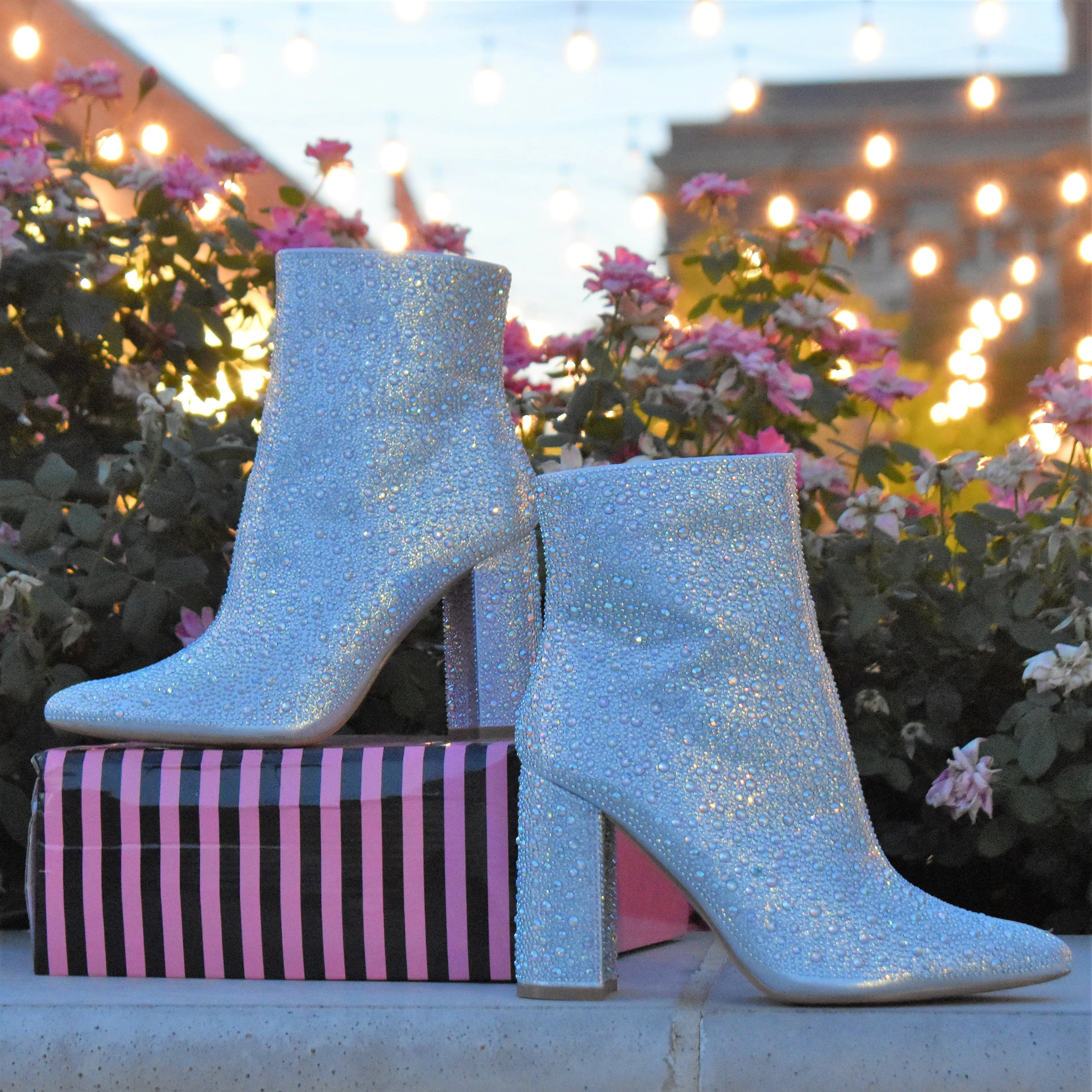 Show Stopper Sparkle Booties*