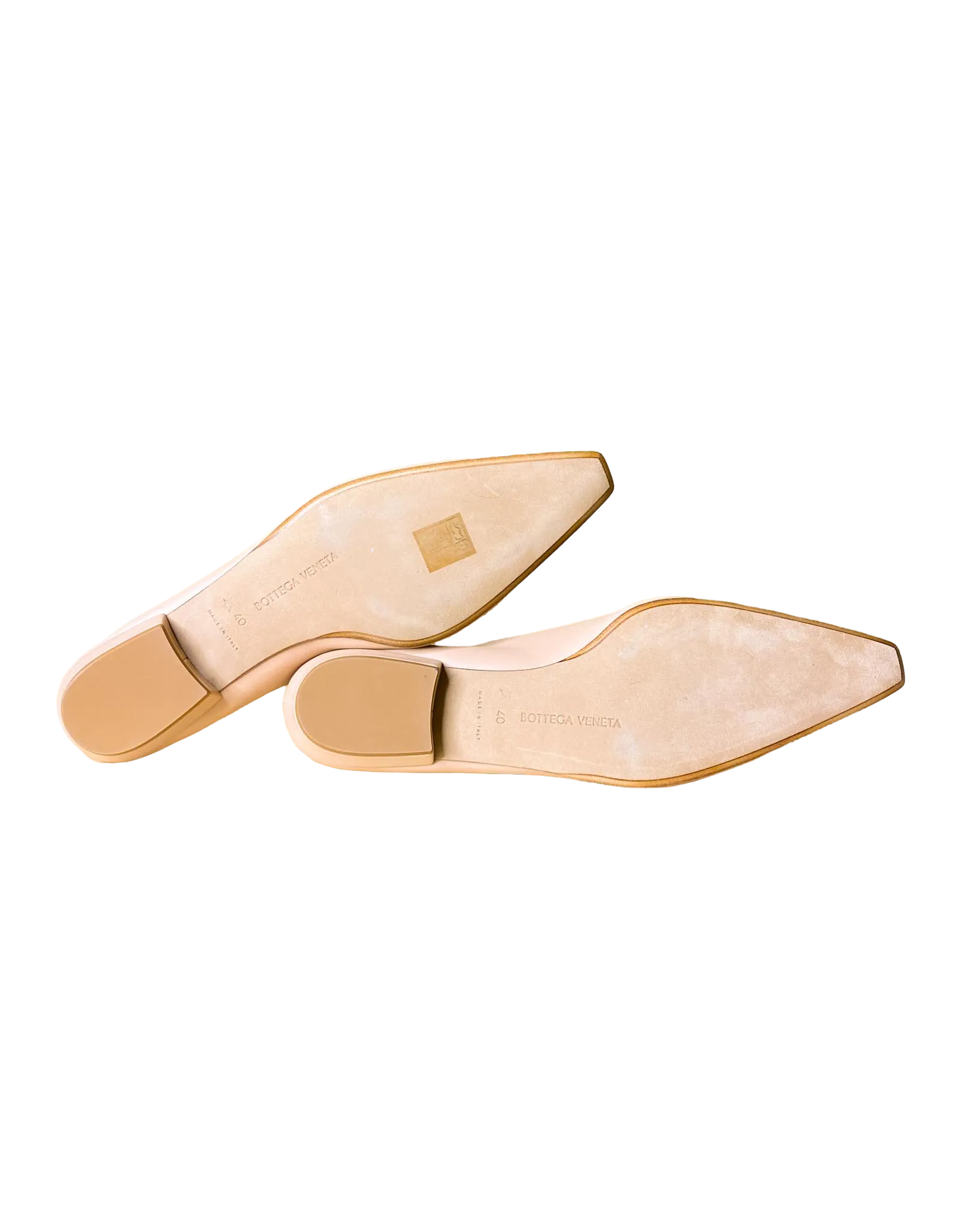 Size 40 | Bottega Veneta Almond Ballet Flats