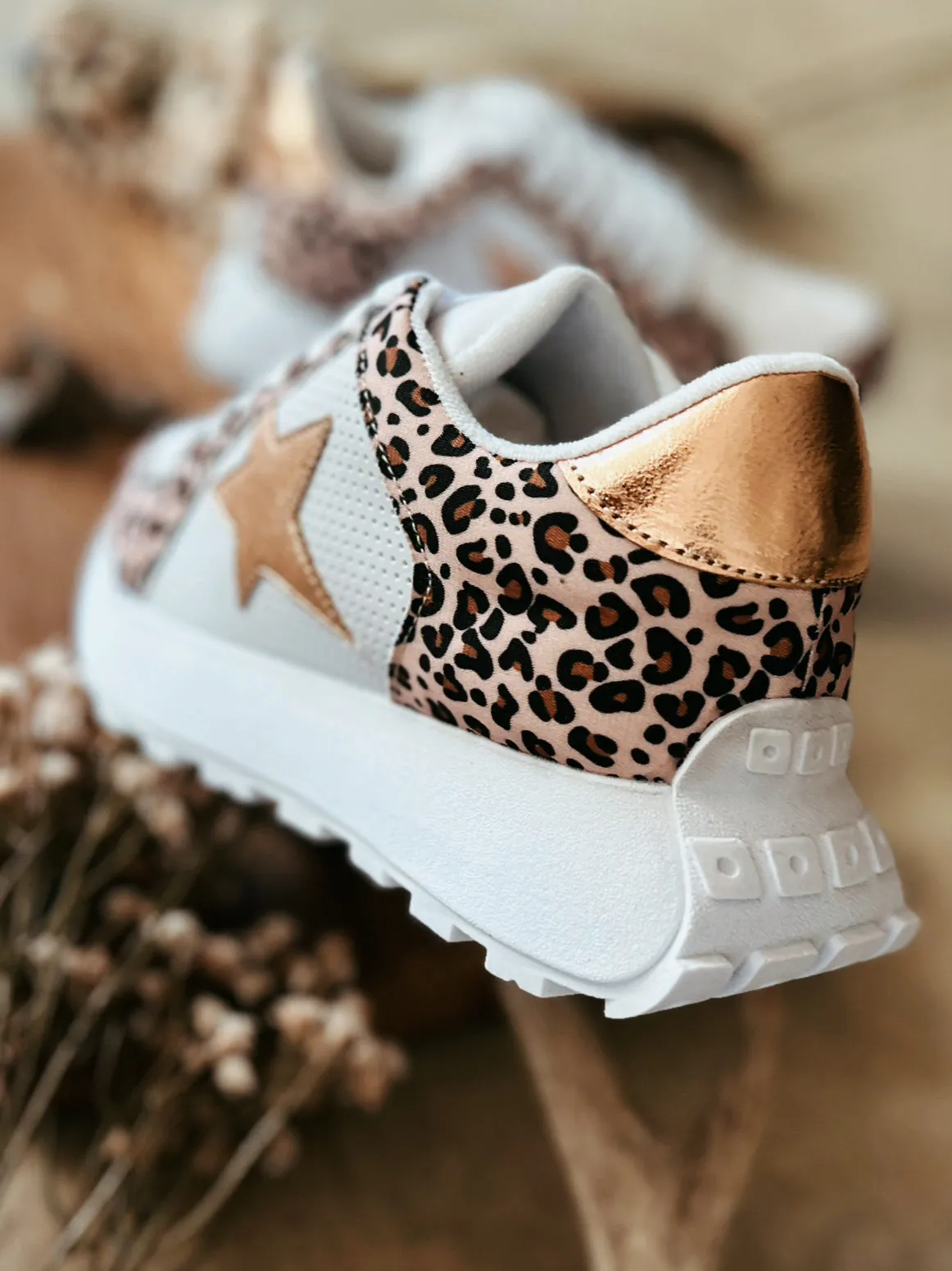 Smith Leopard Sneakers