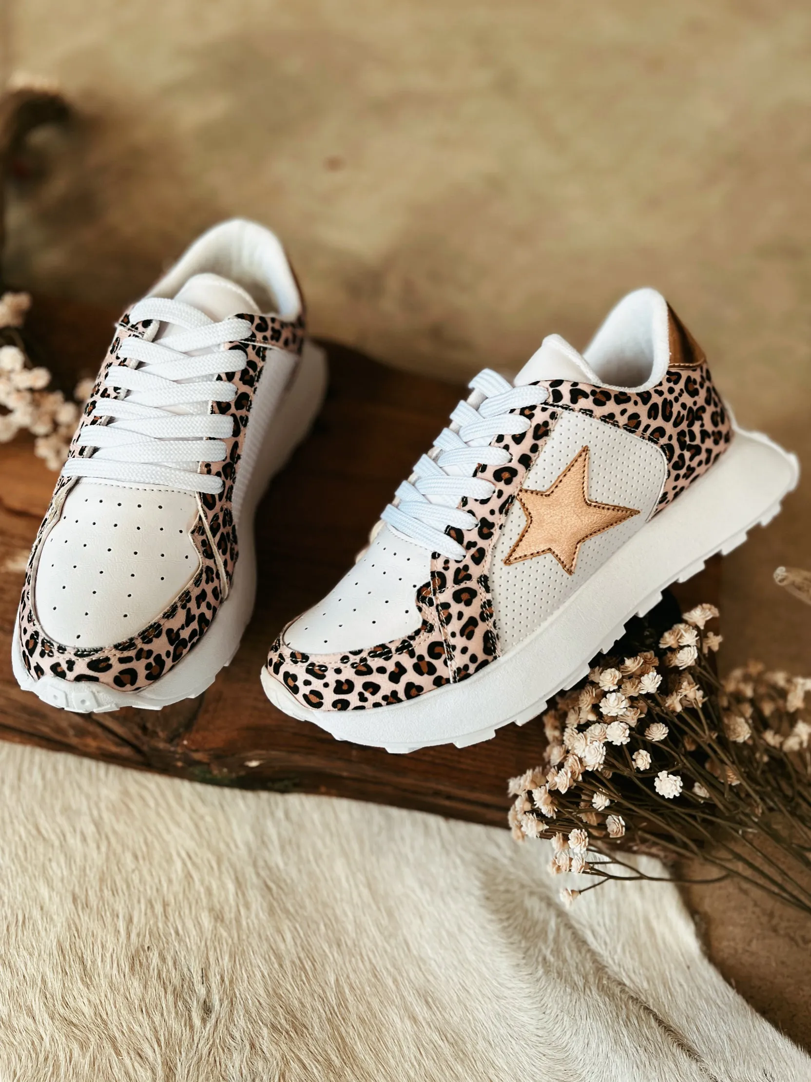 Smith Leopard Sneakers