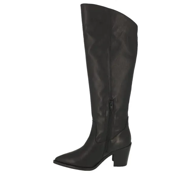 Unisa Morien Black Knee High Boot