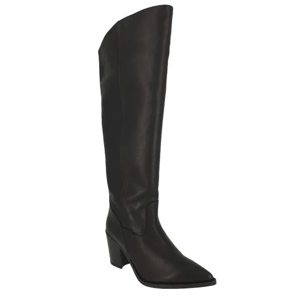 Unisa Morien Black Knee High Boot