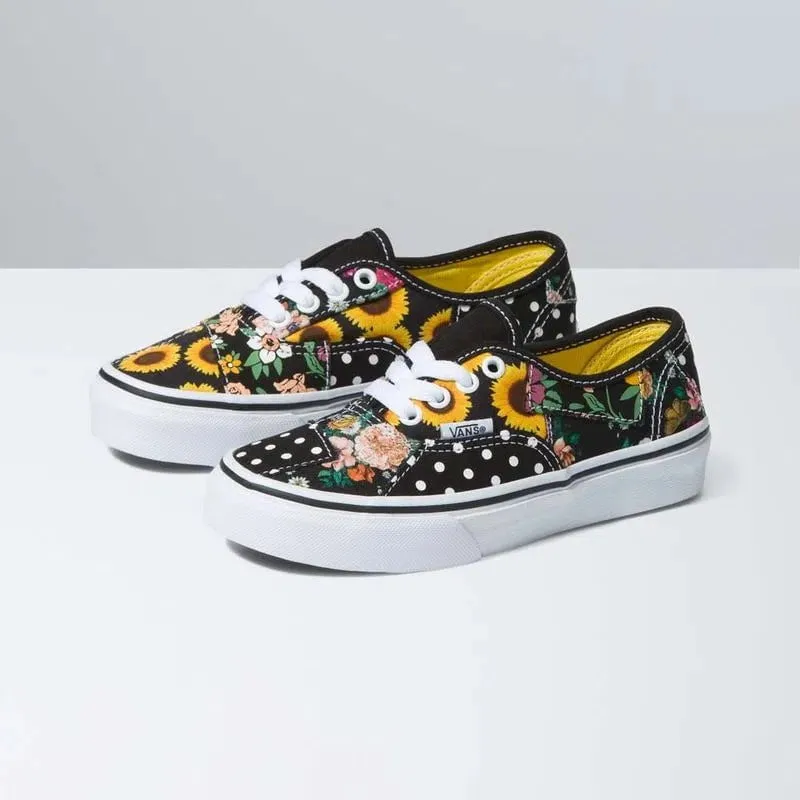 Vans Authentic Patchwork Negro - Kid's