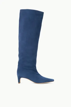 WALLY BOOT | BLEU SUEDE