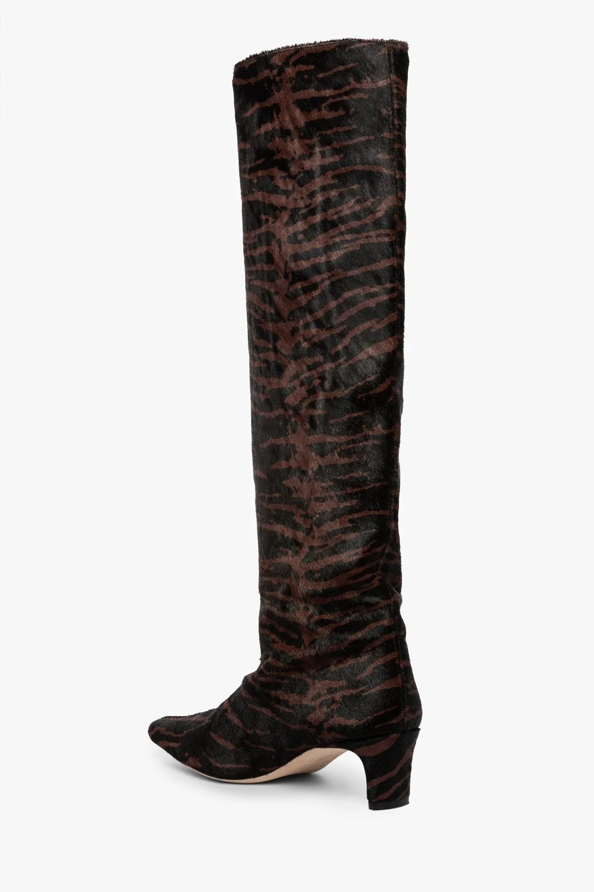 WALLY BOOT | MAHOGANY ZEBRA CALF HAIR