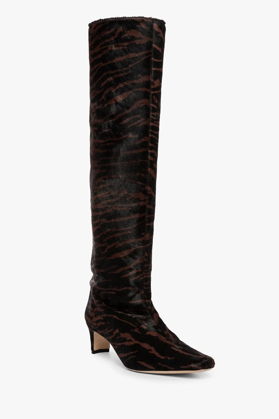 WALLY BOOT | MAHOGANY ZEBRA CALF HAIR