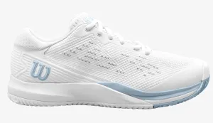 Wilson RUSH PRO ACE Wide 2E White/Baby Blue Women's Tennis Shoes