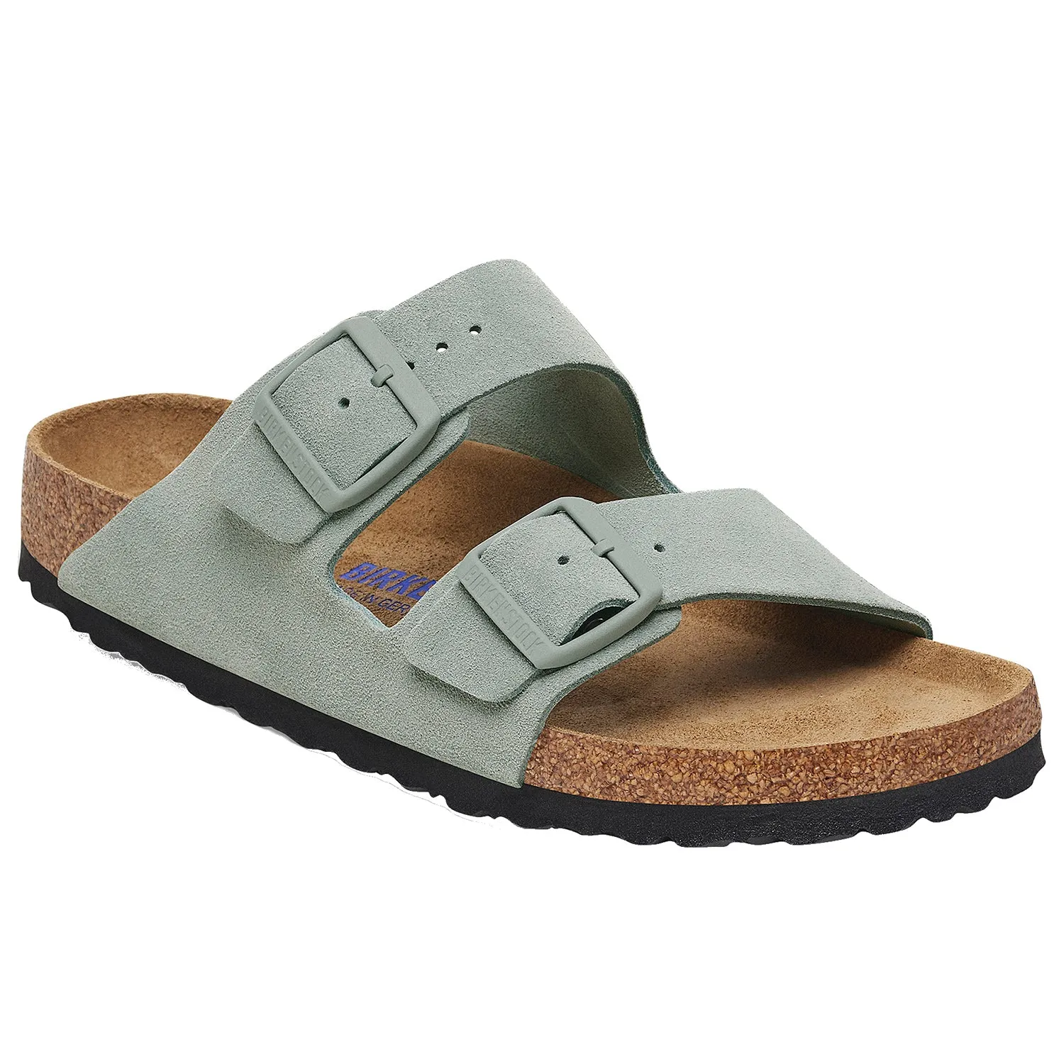 Women's Birkenstock Arizona SFB Sage Suede