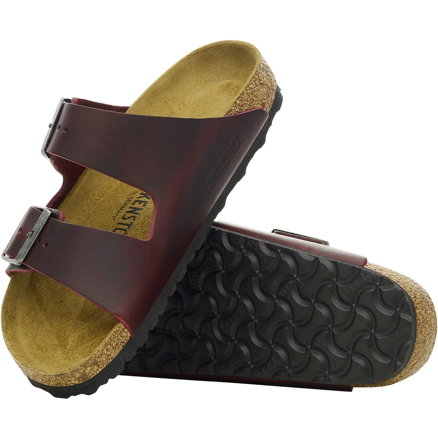 Women's Birkenstock Arizona Zinfandel Oiled Leather