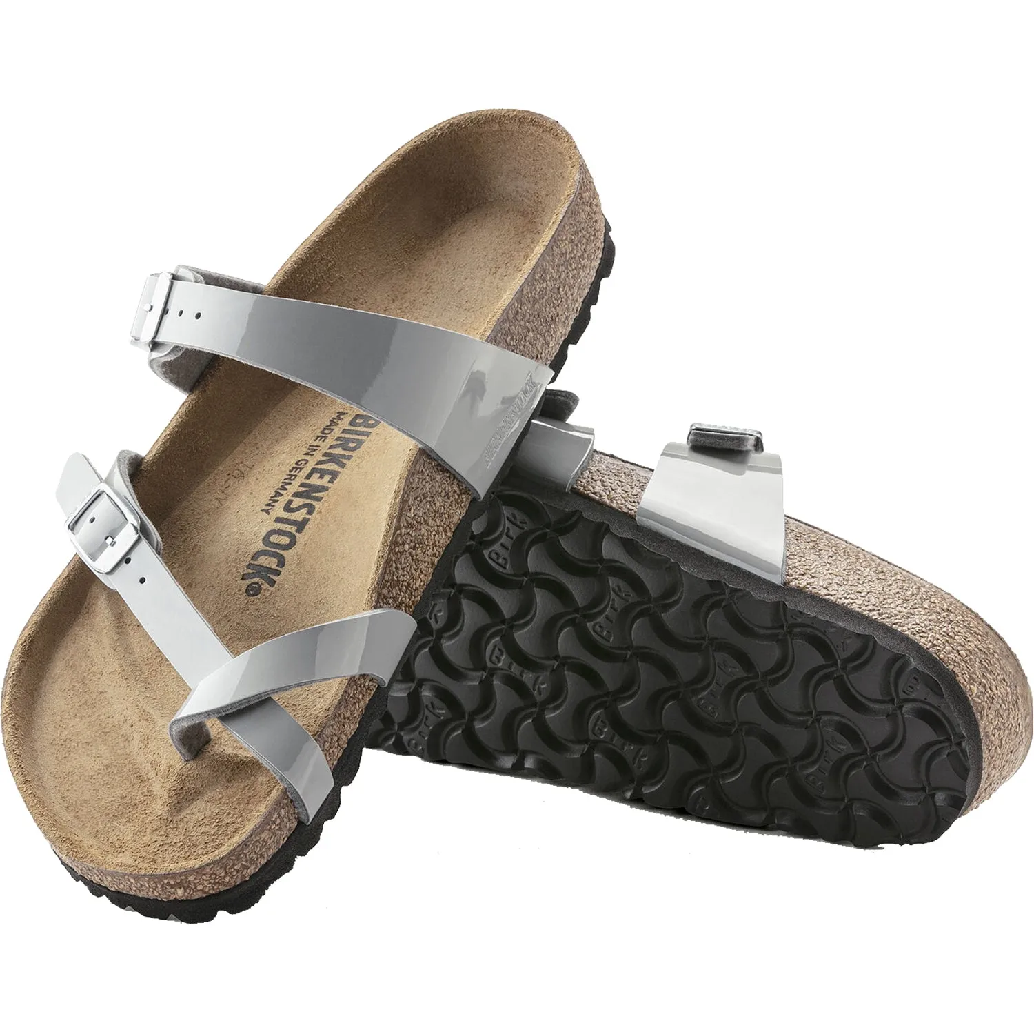 Women's Birkenstock Mayari Alloy Birko-Flor Patent