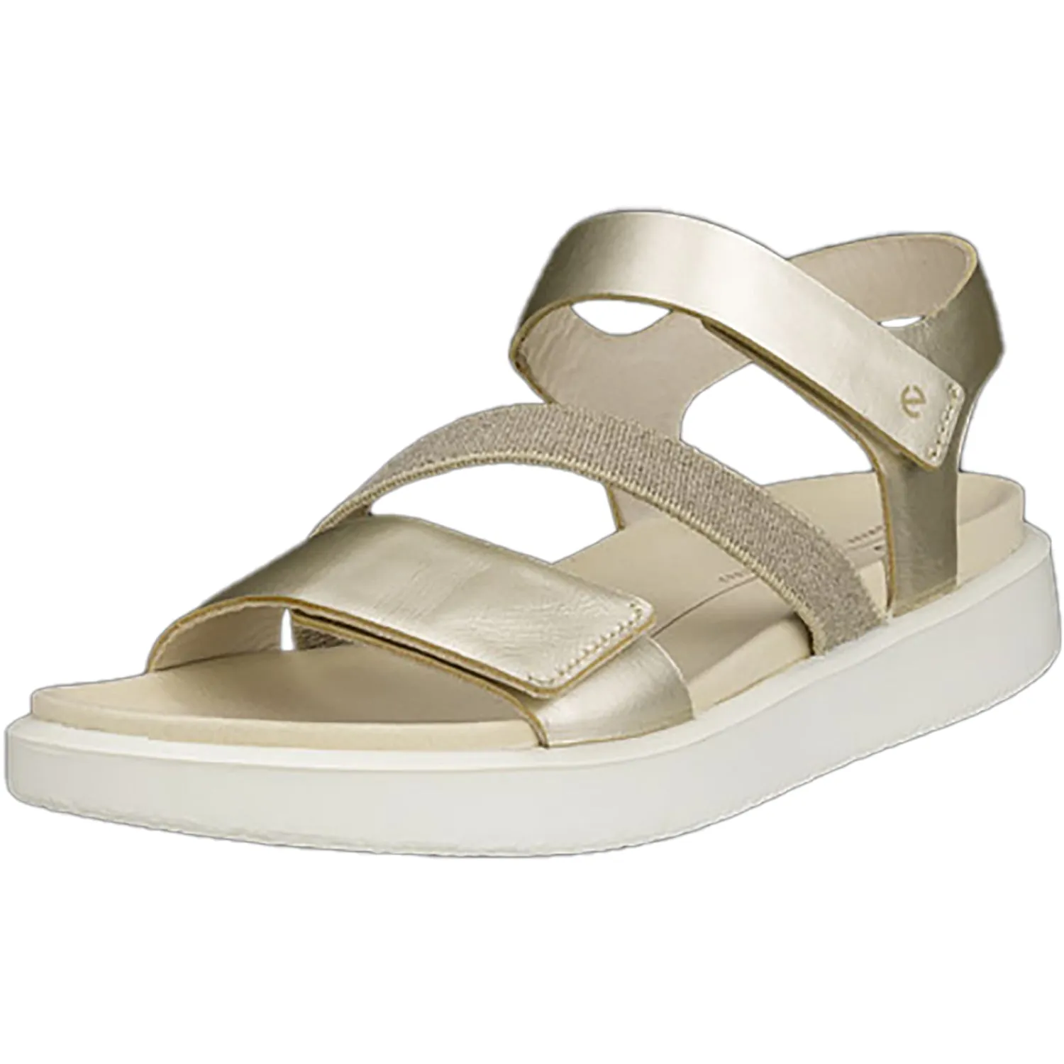 Women's Ecco Flowt Pure White Gold