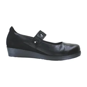 Women's Naot Honesty Black Leather/Patent