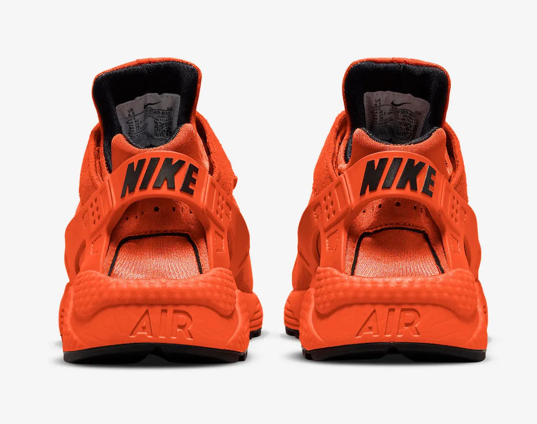 Women's Nike Air Huarache Rush Orange Black Guava Ice DQ8589-800