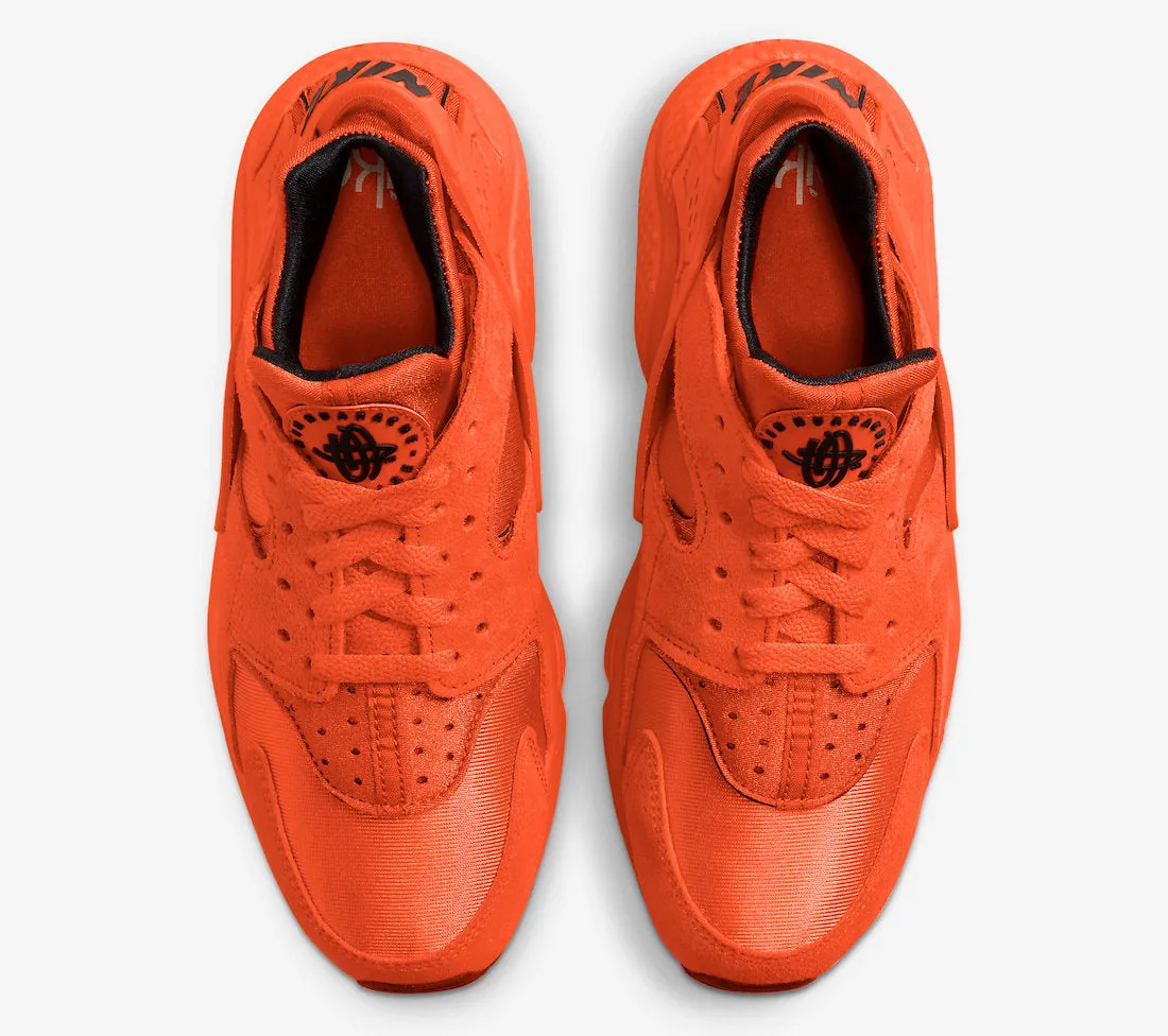 Women's Nike Air Huarache Rush Orange Black Guava Ice DQ8589-800