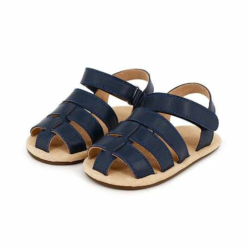 Ziggie First/Pre Walker Toddler Sandals Navy by SKEANIE